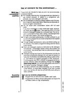 Предварительный просмотр 8 страницы AEG OKO Lavamat 635 sensotronic Operating Instructions Manual