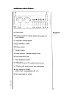 Предварительный просмотр 9 страницы AEG OKO Lavamat 635 sensotronic Operating Instructions Manual