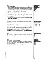 Предварительный просмотр 23 страницы AEG oko lavamat 645 sensortronic Operating Instructions Manual