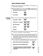 Предварительный просмотр 10 страницы AEG OKO Lavamat 6555 Sensorlogic Operating Instructions Manual