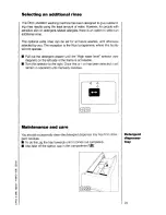 Предварительный просмотр 23 страницы AEG OKO Lavamat 6555 Sensorlogic Operating Instructions Manual