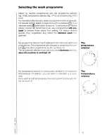 Предварительный просмотр 19 страницы AEG OKO Lavamat 715 sensortronic Operating Instructions Manual