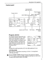 Preview for 11 page of AEG oko lavamat 74600 update Operating Instructions Manual