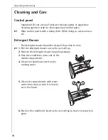 Предварительный просмотр 30 страницы AEG OKO-LAVAMAT 86760 User Manual