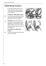 Предварительный просмотр 44 страницы AEG OKO-LAVAMAT 88830 update User Information