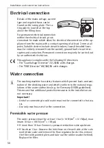 Предварительный просмотр 50 страницы AEG OKO-LAVAMAT 88830 update User Information