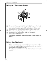 Предварительный просмотр 16 страницы AEG OKO-LAVAMAT BELLA2100 Instruction Booklet