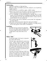 Предварительный просмотр 40 страницы AEG OKO-LAVAMAT BELLA2100 Instruction Booklet