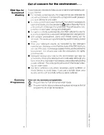 Предварительный просмотр 8 страницы AEG oko lawamat 625 sensortronic Operating Instructions Manual