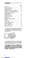 Предварительный просмотр 4 страницы AEG OKO-Santo 1442 iu Operating Instructions Manual