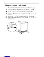 Preview for 8 page of AEG OKO Santo 1444-4 Operating Instructions Manual