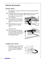 Preview for 15 page of AEG OKO Santo 1444-4 Operating Instructions Manual