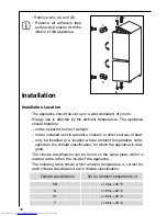 Preview for 7 page of AEG OKO SANTO 290-6i Operating And Installation Instructions