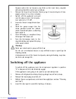 Preview for 12 page of AEG OKO-SANTO 3250-6 KG Operating Instructions Manual