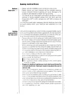 Предварительный просмотр 4 страницы AEG OKO_LAVAMAT 6205 Operating Instructions Manual