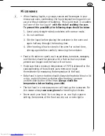 Preview for 7 page of AEG OVEN MCD_274 Operating Instructions Manual