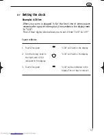 Preview for 17 page of AEG OVEN MCD_274 Operating Instructions Manual