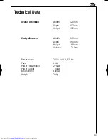 Preview for 41 page of AEG OVEN MCD_274 Operating Instructions Manual