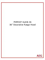 AEG PERFEKT GLASS 36 Mounting Instructions preview