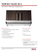 Preview for 2 page of AEG PERFEKT GLIDE 30-1 Manual