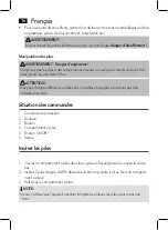 Предварительный просмотр 16 страницы AEG PHE 5642 Instruction Manual