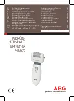 AEG PHE 5670 Instruction Manual preview