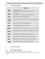 Предварительный просмотр 4 страницы AEG PMR Voxtel R200 User Manual