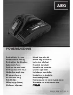 AEG POWERBASE 60 B Instructions For Use Manual preview