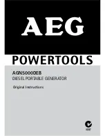 AEG Powertools AGN5000DEB Original Instructions Manual preview