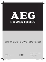 Preview for 64 page of AEG POWERTOOLS BL1418 Original Instructions Manual