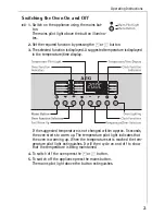 Предварительный просмотр 21 страницы AEG PREFERENCE B 81005 Operating Instructions Manual