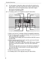 Preview for 24 page of AEG PREFERENCE B 81005 Operating Instructions Manual