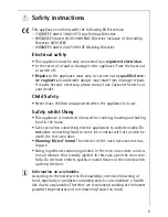 Preview for 5 page of AEG PREFERENCE B31915-4 Operating Insructions