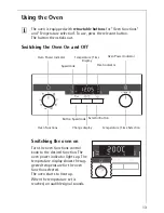 Preview for 13 page of AEG PREFERENCE B57415-4 Operating Instructions Manual