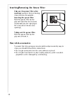 Preview for 18 page of AEG PREFERENCE B57415-4 Operating Instructions Manual