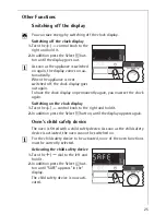 Preview for 25 page of AEG PREFERENCE B57415-4 Operating Instructions Manual