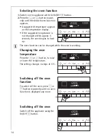 Предварительный просмотр 14 страницы AEG PREFERENCE B88315-4 Operating Instructions Manual