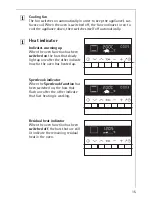 Предварительный просмотр 15 страницы AEG PREFERENCE B88315-4 Operating Instructions Manual