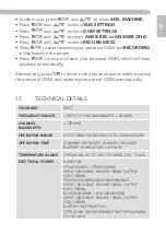 Preview for 21 page of AEG Prism 15 Quick User Manual