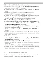 Preview for 38 page of AEG Prism 15 Quick User Manual