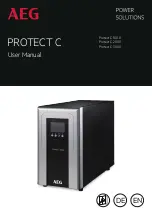 AEG PROTECT C Series User Manual preview