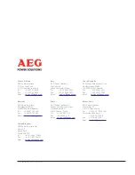 Preview for 24 page of AEG Protect PV User Manual