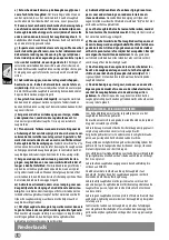 Предварительный просмотр 70 страницы AEG PS 216 L Original Instructions Manual