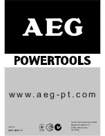 Preview for 104 page of AEG PS?254?L Original Instructions Manual