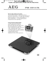 Предварительный просмотр 1 страницы AEG PWI 4914 FA Instruction Manual