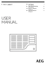 Preview for 1 page of AEG PX71-265WT User Manual