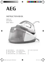 AEG QuickSteam DBS3340 Instruction Book preview