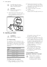 Preview for 10 page of AEG RCB53421LW User Manual