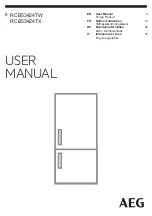 AEG RCB53424TW User Manual preview