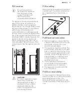 Preview for 11 page of AEG RCB53424TW User Manual